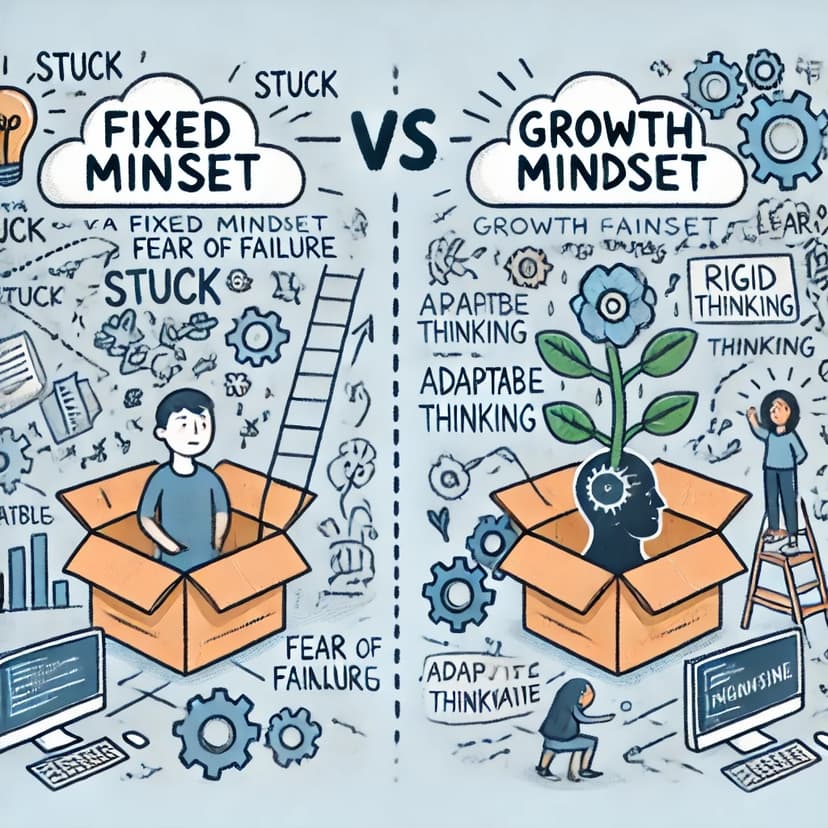 Nghĩ về Tư duy Phát triển và Tư duy Cố định trong nghề Phần mềm