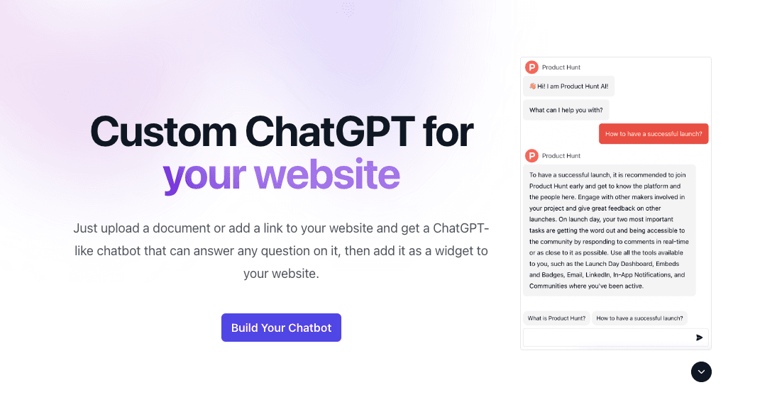 A visual depiction of what is being written about