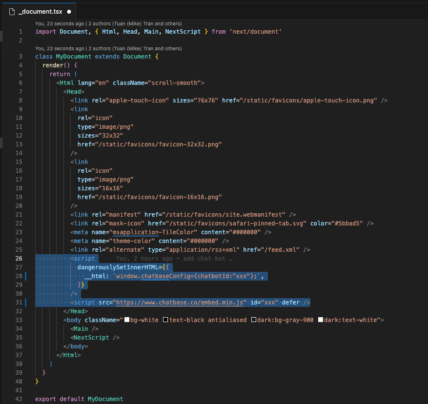 A visual depiction of what is being written about